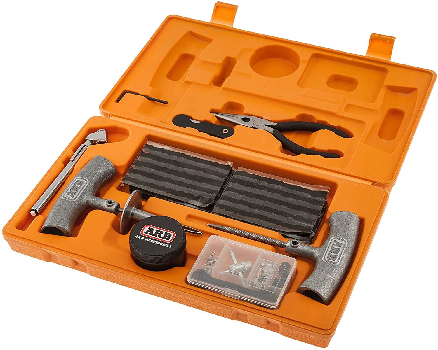 ARB Speedy Seal Series II tire repair kit in an orange case