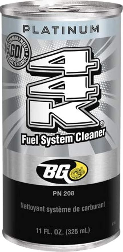 BG 44K Platinum fuel system cleaner bottle
